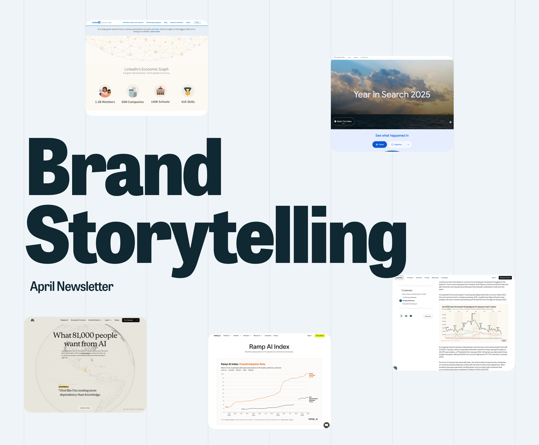 Thumbnail for newsletter: 🍳 Brands leading a new data storytelling wave